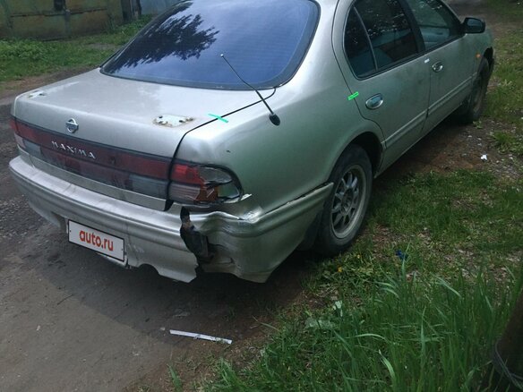 1997 Nissan Maxima IV (A32), серебристый, 150000 рублей - вид 9
