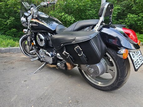 2002 Kawasaki VN1500 Vulcan, чёрный, 450000 рублей, вид 5