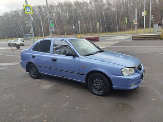 2004 Hyundai Accent ТагАЗ II, фиолетовый, 240000 рублей, вид 3