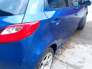 2008 Mazda Demio III (DE), синий, 610000 рублей, вид 4