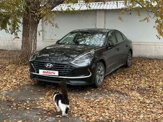2022 Hyundai Sonata VIII (DN8), чёрный, 3150000 рублей, вид 3