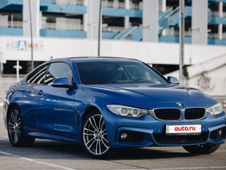 2015 BMW 4 серии 420d xDrive F32/F33/F36, синий, 2180000 рублей, вид 3