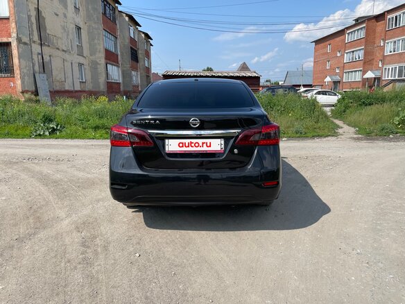 2015 Nissan Sentra VII (B17), чёрный, 850000 рублей - вид 6