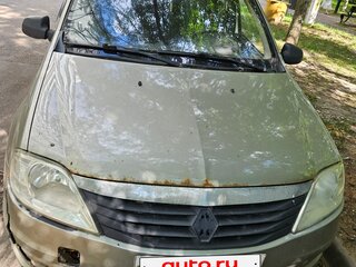 2010 Renault Logan I Рестайлинг, бежевый, 255000 рублей, вид 1