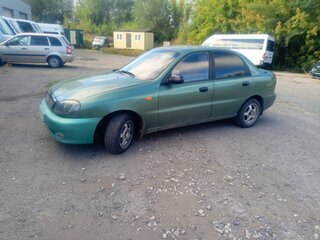2008 Chevrolet Lanos I, зелёный, 195000 рублей, вид 4