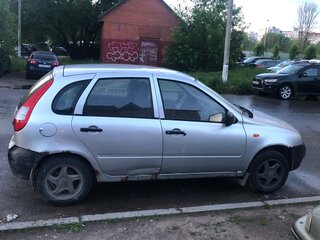 2008 Lada (ВАЗ) Kalina I, серебристый, 150000 рублей, вид 4