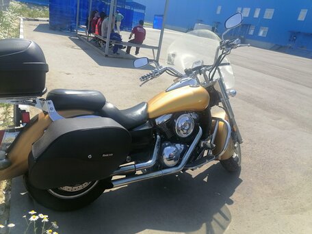 2005 Kawasaki VN1600 Vulcan, золотистый, 480000 рублей, вид 2