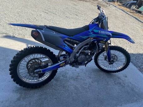 2014 Yamaha YZ450F, синий, 460000 рублей, вид 2