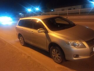 2008 Toyota Corolla Fielder X (E140, E150) Рестайлинг, серебристый, 780000 рублей, вид 1