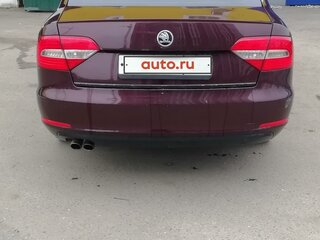 2014 Skoda Superb DSG II Рестайлинг, пурпурный, 850000 рублей, вид 2