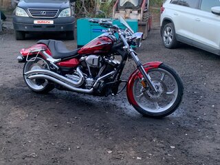 2009 Yamaha XV 1900, красный, 1100000 рублей, вид 1