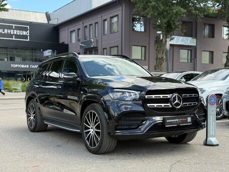 2023 Mercedes-Benz GLS 400 d II (X167), чёрный, 9890000 рублей, вид 4