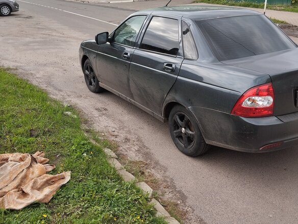 2012 Lada (ВАЗ) Priora I, серый, 350000 рублей - вид 1