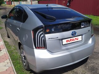 2012 Toyota Prius PHV ZVW35 III Рестайлинг (XW30), серебристый, 1200000 рублей, вид 3