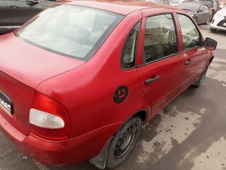 2011 Lada (ВАЗ) Kalina I, красный, 135000 рублей, вид 4