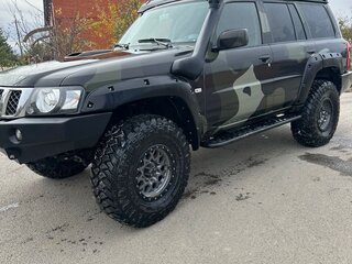 2008 Nissan Patrol V (Y61) Рестайлинг, чёрный, 2500000 рублей, вид 2
