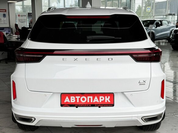 2023 Exeed LX I Рестайлинг, белый - вид 4