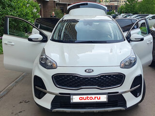 2019 Kia Sportage IV Рестайлинг, белый, 2650000 рублей, вид 1