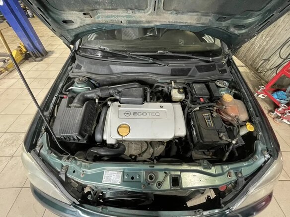 2003 Opel Astra G, зелёный - вид 13