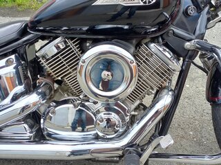 1999 Yamaha XVS1100, чёрный, 600000 рублей, вид 4