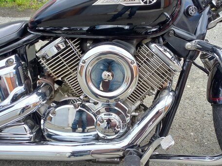 1999 Yamaha XVS1100, чёрный, 600000 рублей, вид 4