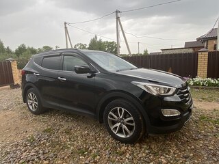 2013 Hyundai Santa Fe III, чёрный, 1500000 рублей, вид 3