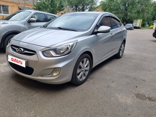 2011 Hyundai Solaris I, чёрный, 700000 рублей, вид 1