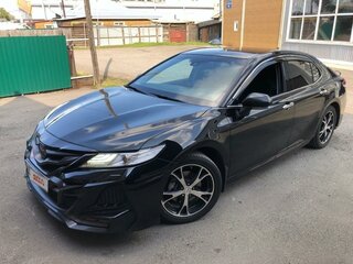 2020 Toyota Camry VIII (XV70), чёрный, 3300000 рублей, вид 2