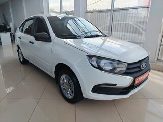 2021 Lada (ВАЗ) Granta I Рестайлинг, белый, 446000 рублей, вид 2