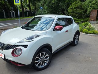 2015 Nissan Juke I Рестайлинг, белый, 1099000 рублей, вид 1