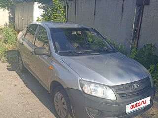 2012 Lada (ВАЗ) Granta I, серебристый, 320000 рублей, вид 3