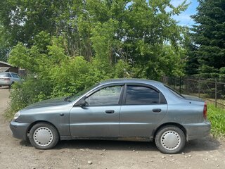 2007 Chevrolet Lanos I, серебристый, 110000 рублей, вид 2