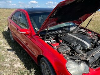 2001 Mercedes-Benz C-Класс 240 II (W203), красный, 470000 рублей, вид 1