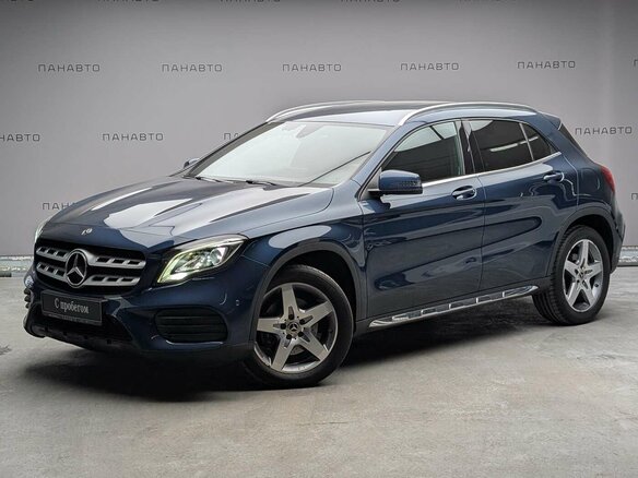2019 Mercedes-Benz GLA 250 I (X156) Рестайлинг, синий