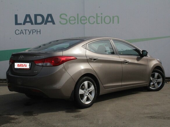 2011 Hyundai Elantra V (MD), коричневый, 1270000 рублей - вид 2