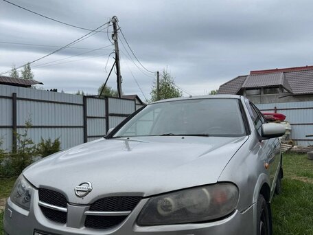 2002 Nissan Almera II (N16) Рестайлинг, белый, 296000 рублей, вид 3