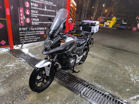 2013 Honda NC 700X, серебристый, 450000 рублей, вид 1