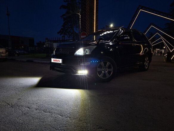 2008 Toyota Harrier II (XU30), чёрный, 1700000 рублей - вид 6