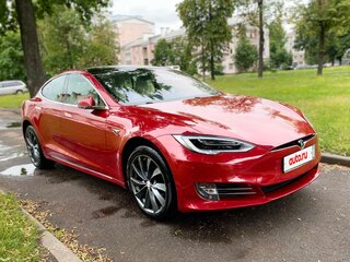 2018 Tesla Model S 100D I Рестайлинг, красный, 2750000 рублей, вид 3