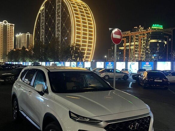 2018 Hyundai Santa Fe IV, белый - вид 4
