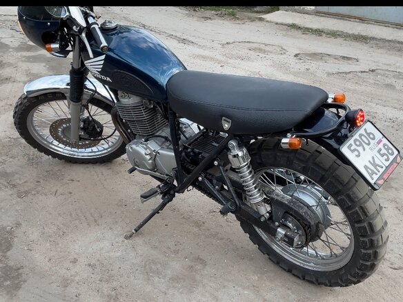 2001 Honda CB 400SS, синий - вид 13