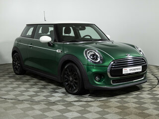 2021 Mini Hatch Cooper III (F55/F56) Рестайлинг, зелёный, 2260000 рублей, вид 3