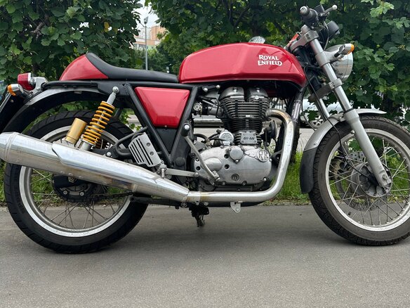2014 Royal Enfield Continental GT, красный, 498000 рублей
