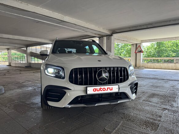 2023 Mercedes-Benz GLB AMG 35 AMG I (X247) Рестайлинг, белый, 7600000 рублей - вид 2