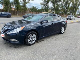 2014 Hyundai Sonata VI (YF), синий, 1150000 рублей, вид 1