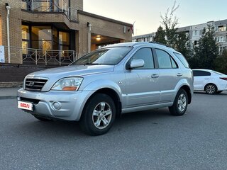 2007 Kia Sorento I Рестайлинг, серебристый, 750000 рублей, вид 1