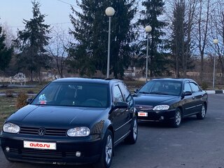 1999 Volkswagen Golf IV, чёрный, 415000 рублей, вид 1