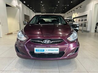 2012 Hyundai Solaris I, фиолетовый, 692000 рублей, вид 2