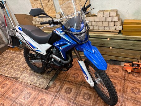 2021 Motoland XR250 Enduro, синий, 120000 рублей, вид 1