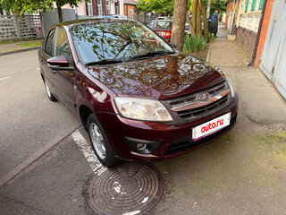 2015 Lada (ВАЗ) Granta I, красный, 650000 рублей, вид 3